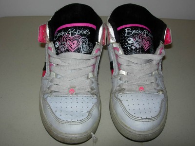 Osiris Slim Skate Shoe on Osiris Nyc 83 Girls Sz 9 Skate Shoes Becky Bones Worn Not Trashed