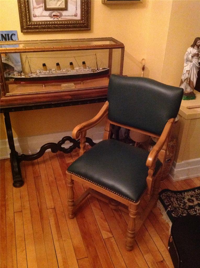 TITANIC Prop Dining Room Chair from 20th Century Fox, 1997 eBay