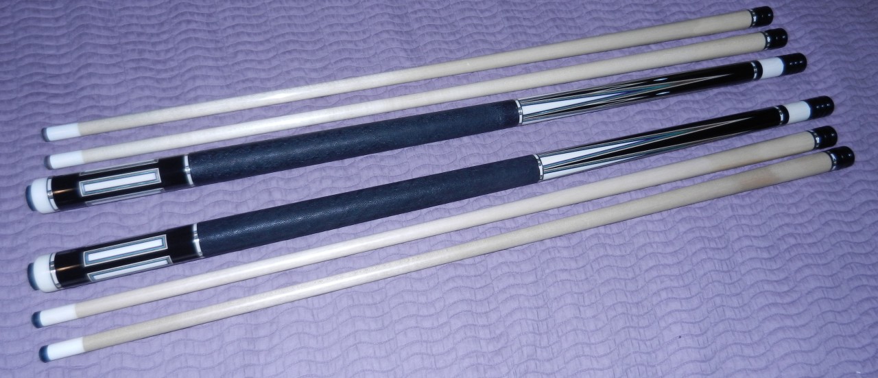 Pair of Mike Bender Ivory Pointed Custom Cues | AzBilliards Forums