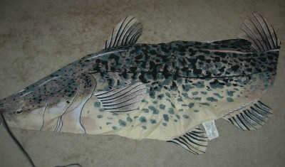 giant catfish body pillow