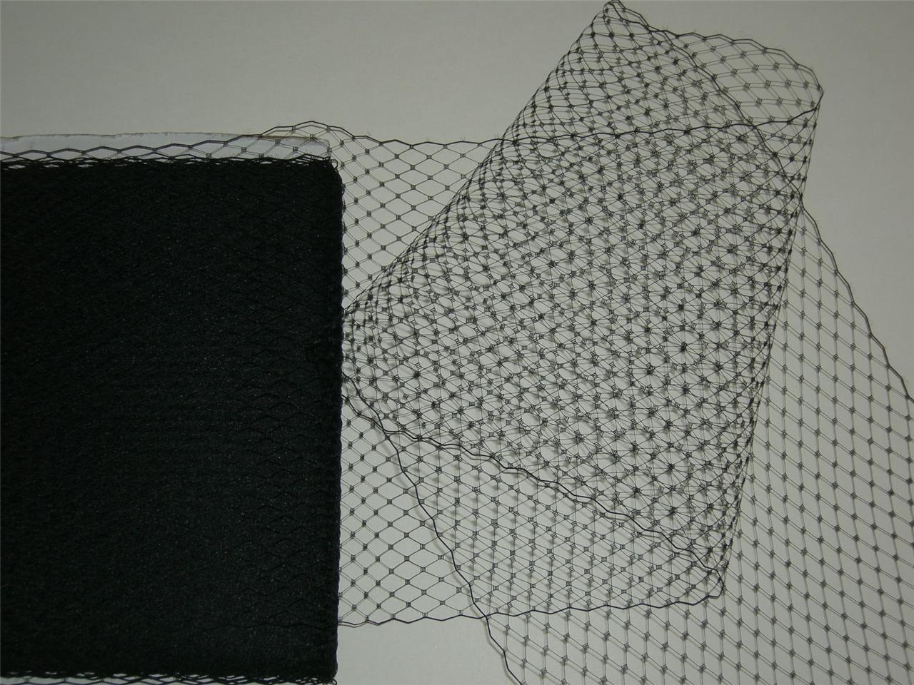 9" French birdcage veil netting fabric birdcage bridal veiling hat net 14 colors eBay