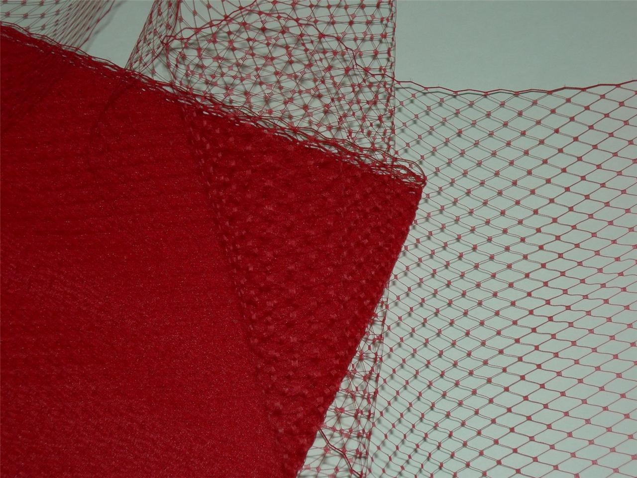 9" French birdcage veil netting fabric birdcage bridal veiling hat net 14 colors eBay