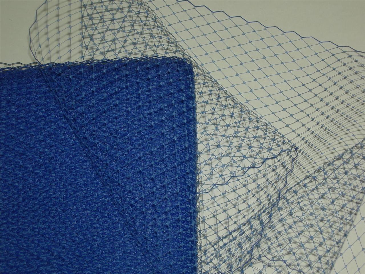 9" French birdcage veil netting fabric birdcage bridal veiling hat net 14 colors eBay