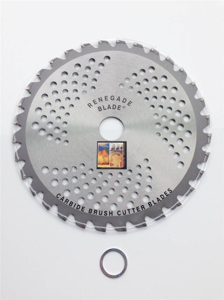 2pk8"32t "RENEGADE BLADE®" CARBIDE brush cutter Trimmer BLADES, 203mm