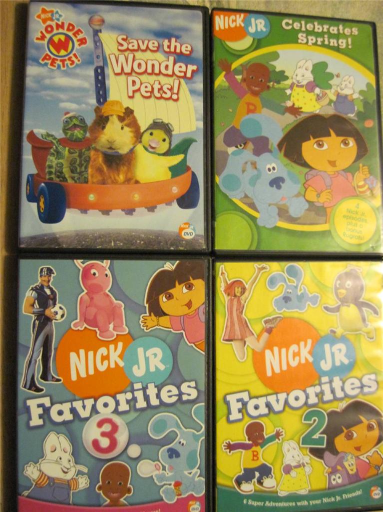 Nickelodeon Nick Jr Dvd Lot Of 7 Dora Diego Backyardi vrogue.co