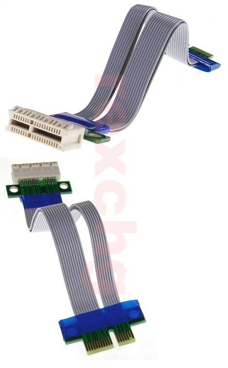pci express x1. Ribbon PCI Express X1 Male to