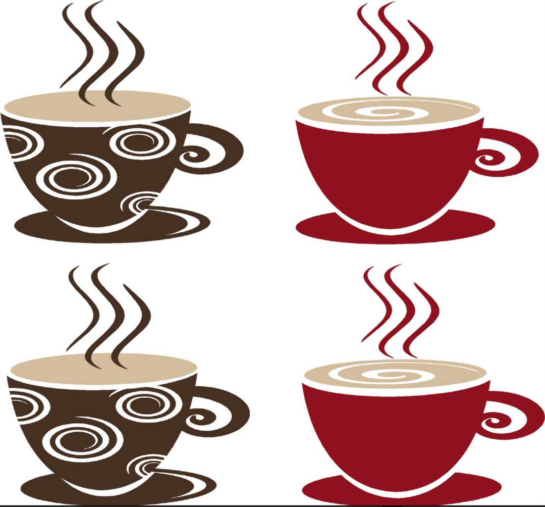 Coffee Tea Cups Mugs Vinyl Decal Wall Sticker Kitchen Dining Room Decor eBay