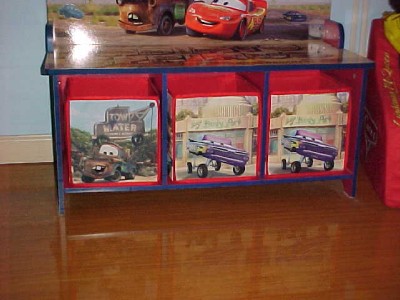 pixar cars storage