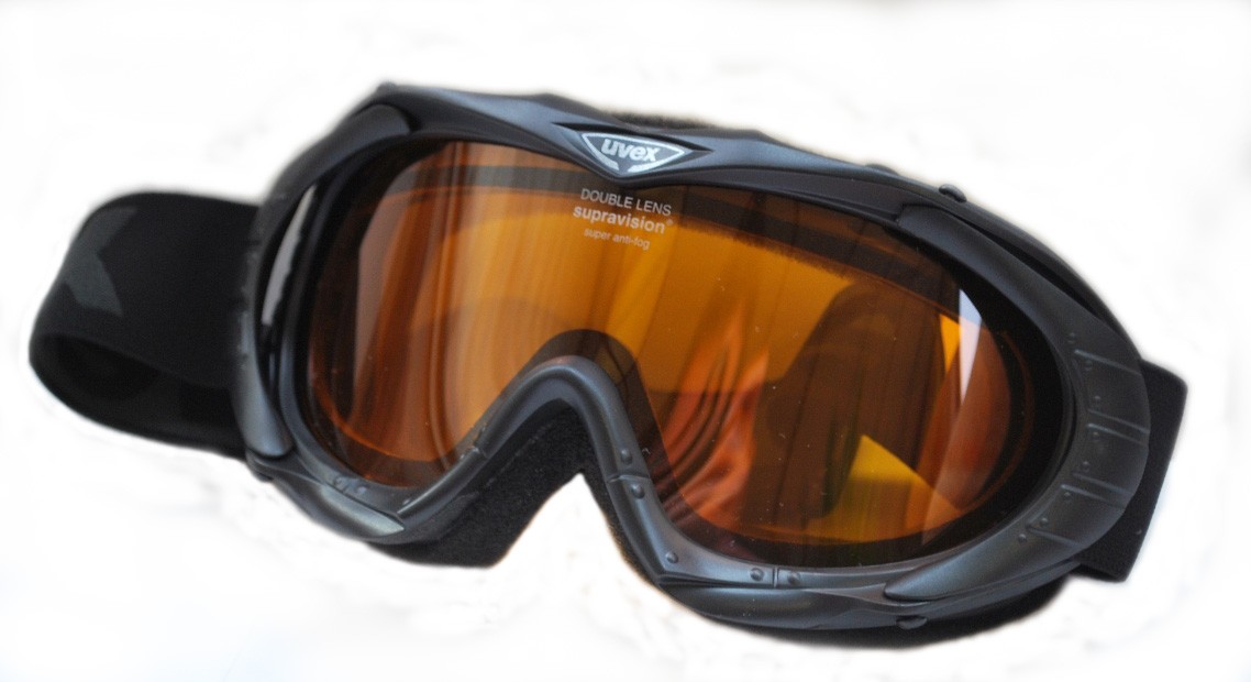 ski goggles and helmet. UVEX Tomahawk Ski Goggles and