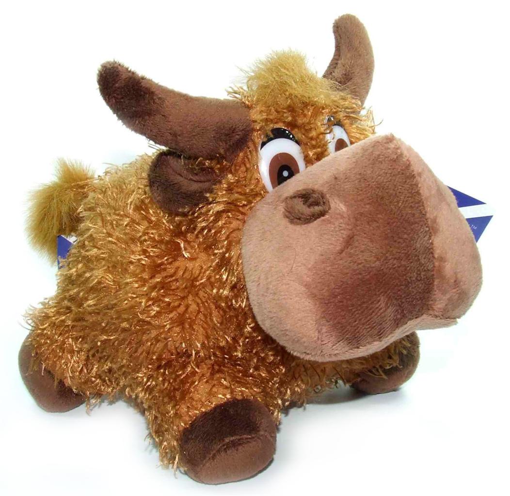 christmas cow plush