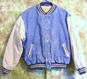Khaki jeans jacket