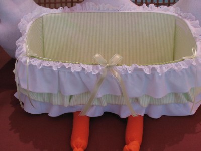 Cool Baby Shower Themes on Unique Baby Shower Stork Basket Favors Gift Decorations   Ebay