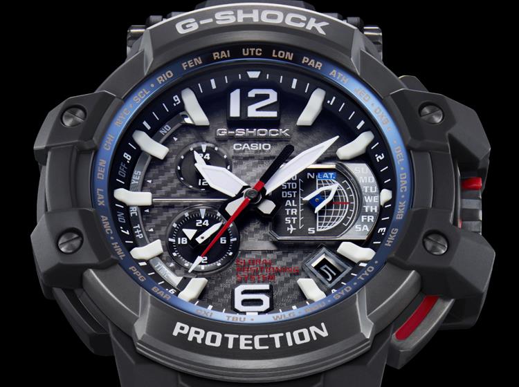 casio gravity master carbon