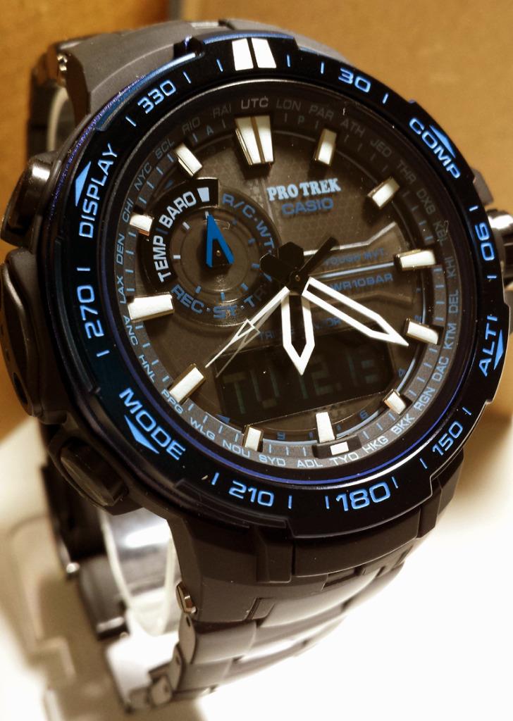 casio thermo compass watch