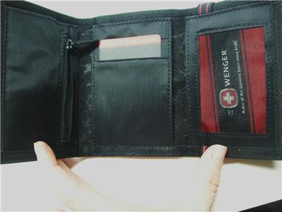 Swiss Army Travel Gear on Wenger Swiss Army Gear Nylon Canvas Meshtrifold Wallet W Elastic Band