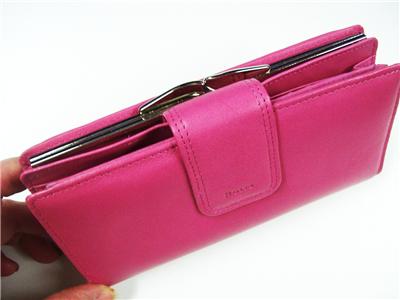 Checkbook Clutch Wallet on Rolfs Essentials Framed Back Checkbook Clutch Wallet Hot Pink Ebay
