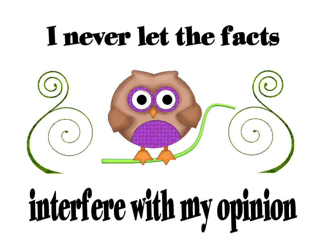 custom made t shirt never let facts interfere with opinion
