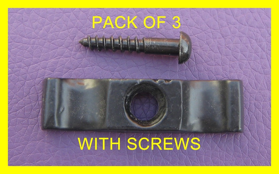 3 X TURN BUTTON LATCHES BRASS, STEEL OR PLASTIC 3 SIZES eBay