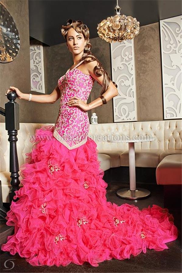 Fabrics for asian wedding gowns