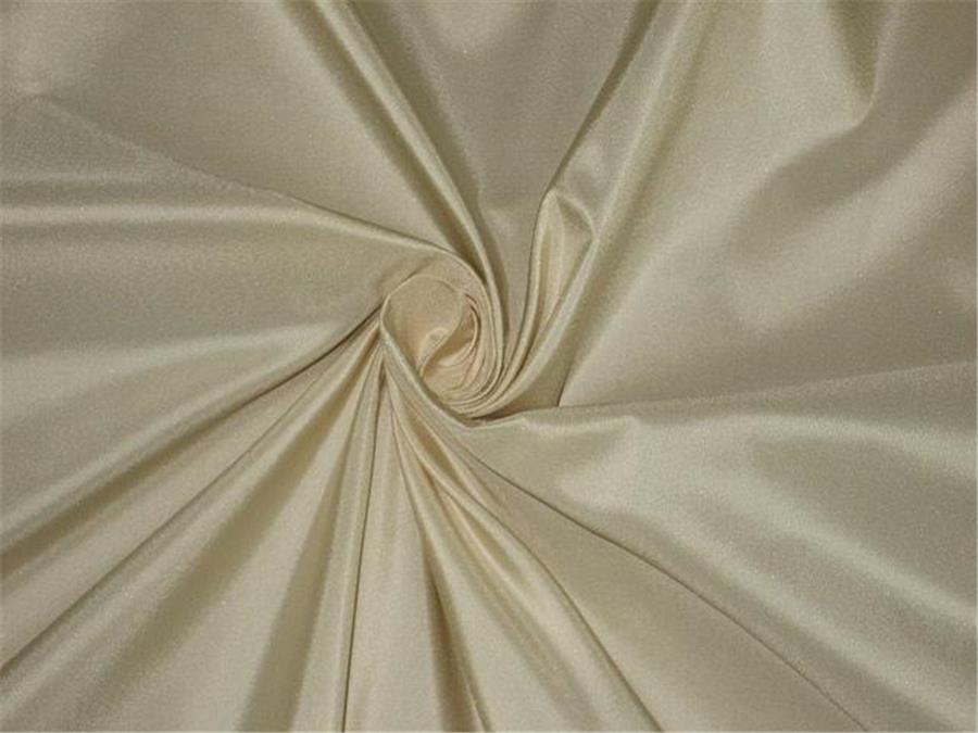 100 Pure Silk Taffeta Fabric Off White Creamtaf169
