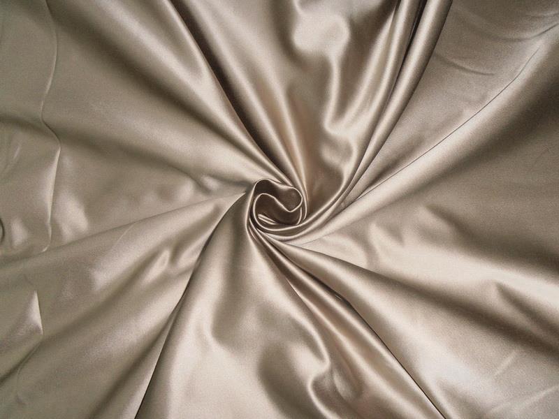 very rich brown 120 inch/304 cms wide Cotton satin superfine fabric
