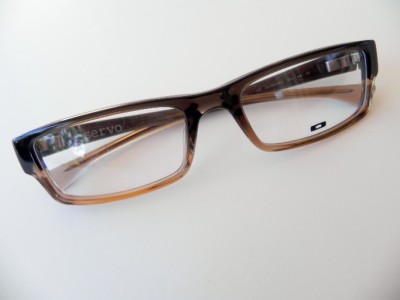 OAKLEY SERVO EYEGLASSES OX1066-0653 BROWN NEW AUTHENTIC Rx ...