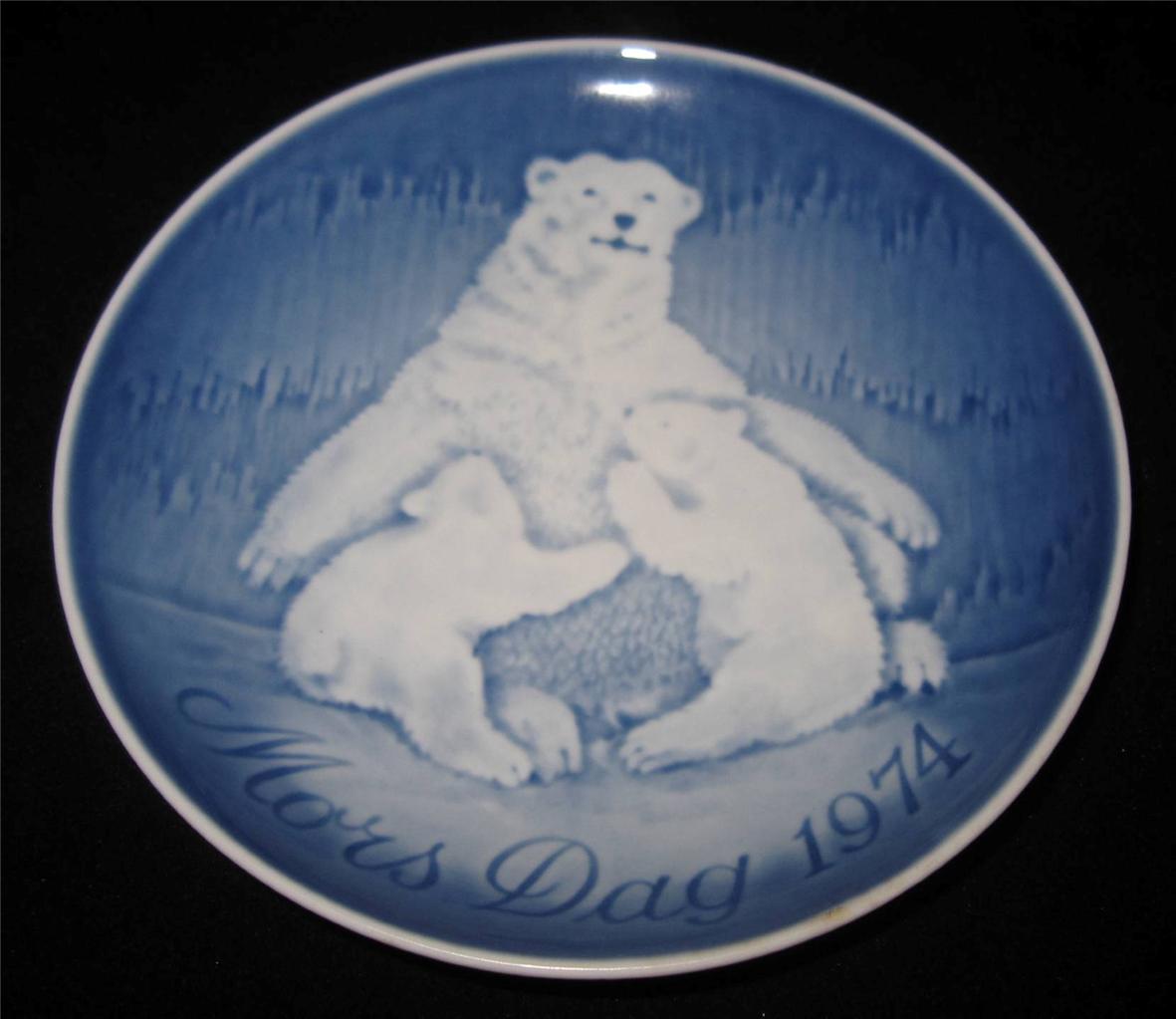 Bing Grondahl B G 9374 Mother's Day Plate 1974 | eBay