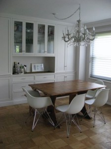 New 5' ft Rustic Trestle Dining Table, Pine Farm Table | eBay