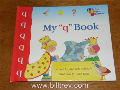 MY q BOOK First Steps to Reading ABC Child Alphabet HB | eBay