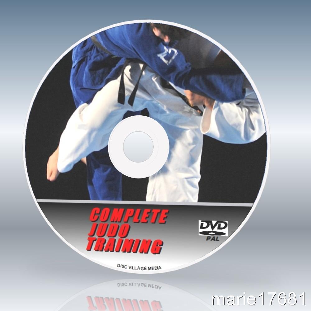 COMPLETE JUDO TRAINING RESOURCE DVD 4 HOURS SUPERB EXPERT INSTRUCTION