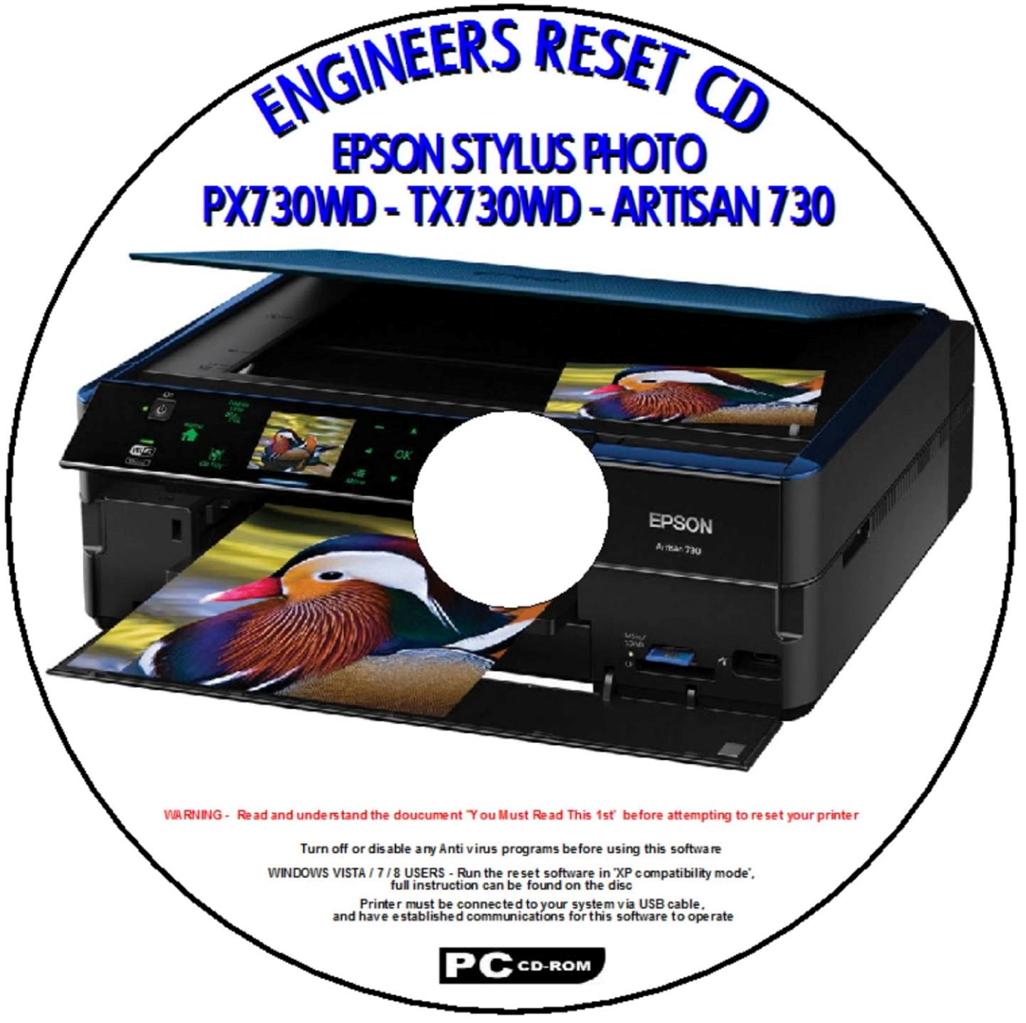 epson artisan 730 драйвер xp