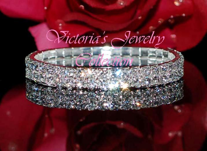 wedding bracelets rhinestone jewelry