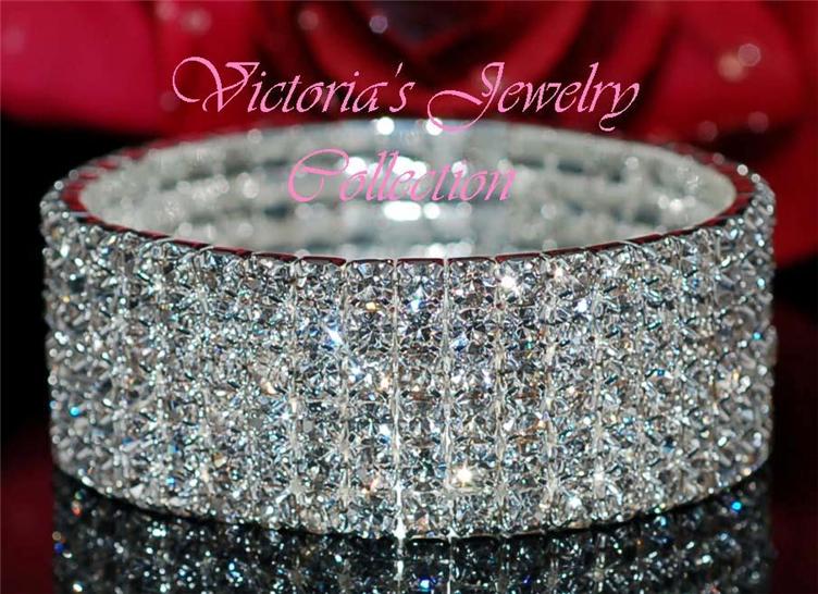 Swarovski crystal wedding bracelet