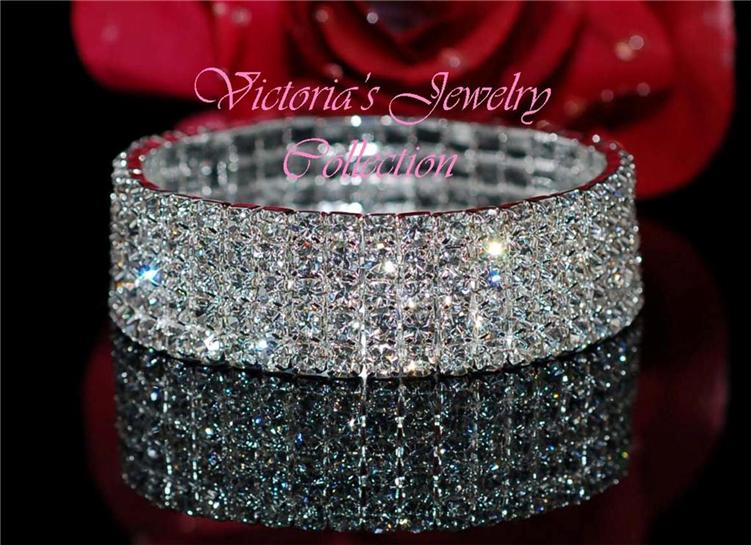 swarovski crystal wedding bridal bracelet