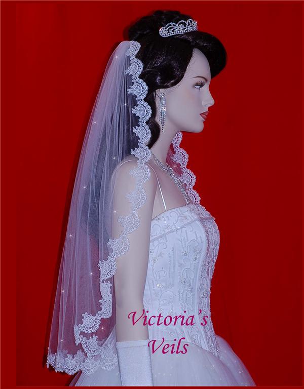 wedding mantilla