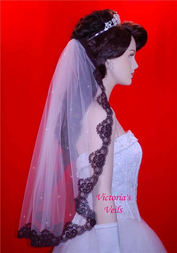 affordable wedding mantilla veil