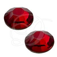 RED SWAROVSKI RHINESTONES (CRYSTALS)-1 DOZEN (12 PIECES)