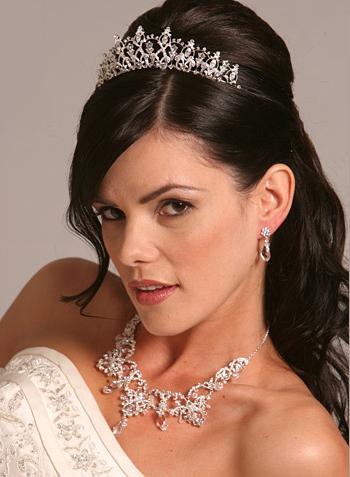 wedding necklace earring set