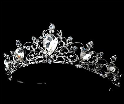 STUNNING SWAROVSKI CRYSTAL BRIDAL TIARA HEADPIECE WT8329