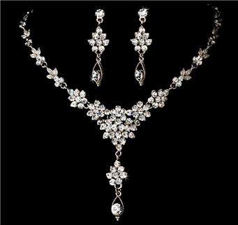 DROP SWAROVSKI CRYSTAL JEWELRY SET WS 902