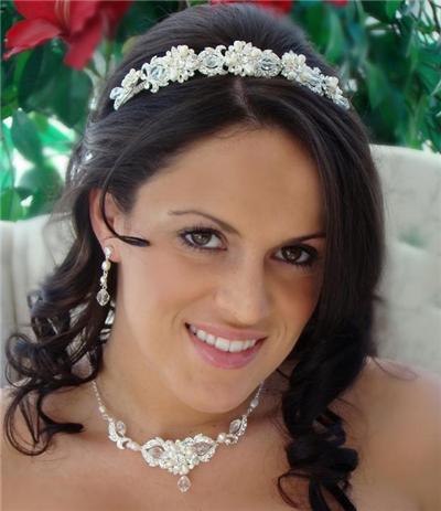 Freshwater Pearl Bridal Wedding Prom Jewelry Set