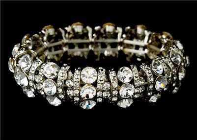 Swarovski Crystal Fashion Wedding Bridal Prom Bracelet WB8181