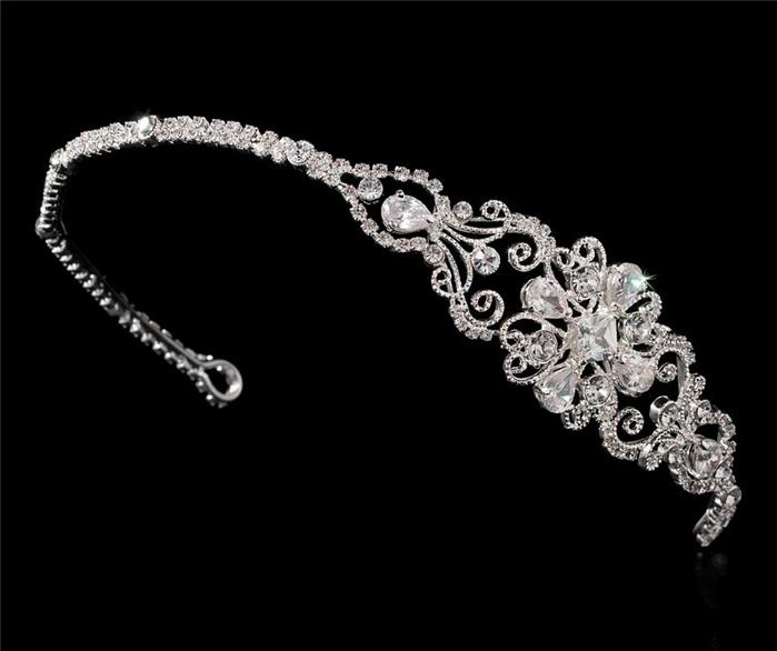 bridal prom necklace earrings