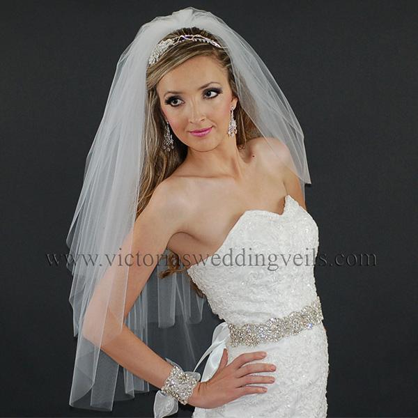 bridal veil cut edge