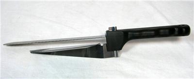 PRECISION CUT BREAD KNIFE w/GUIDE PERFECT SLICING MEAT CHEESE CAKE