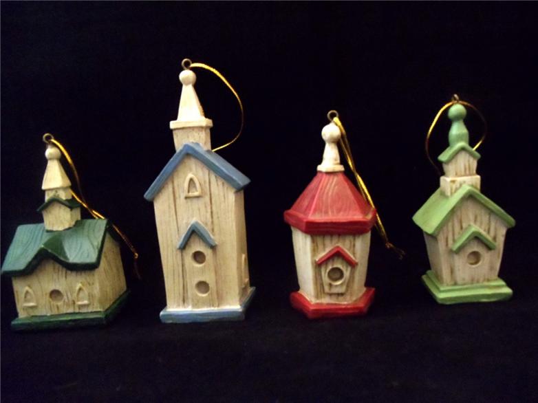 3pc Ceramic Kitchen Bluebirds Bird House Canister Set eBay
