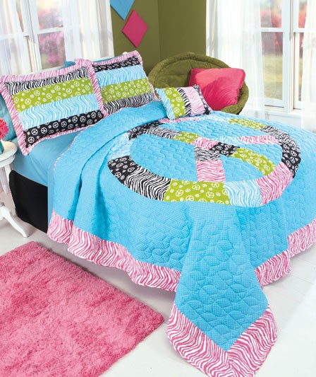 Peace Sign Teen Bedding 15