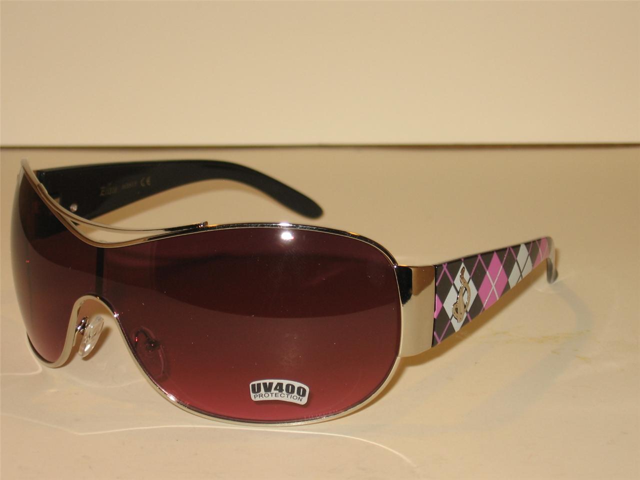 WOMENS DESIGNER STYLE SUNGLASSES LARGE AVIATOR WRAP AROUND FRAME eBay