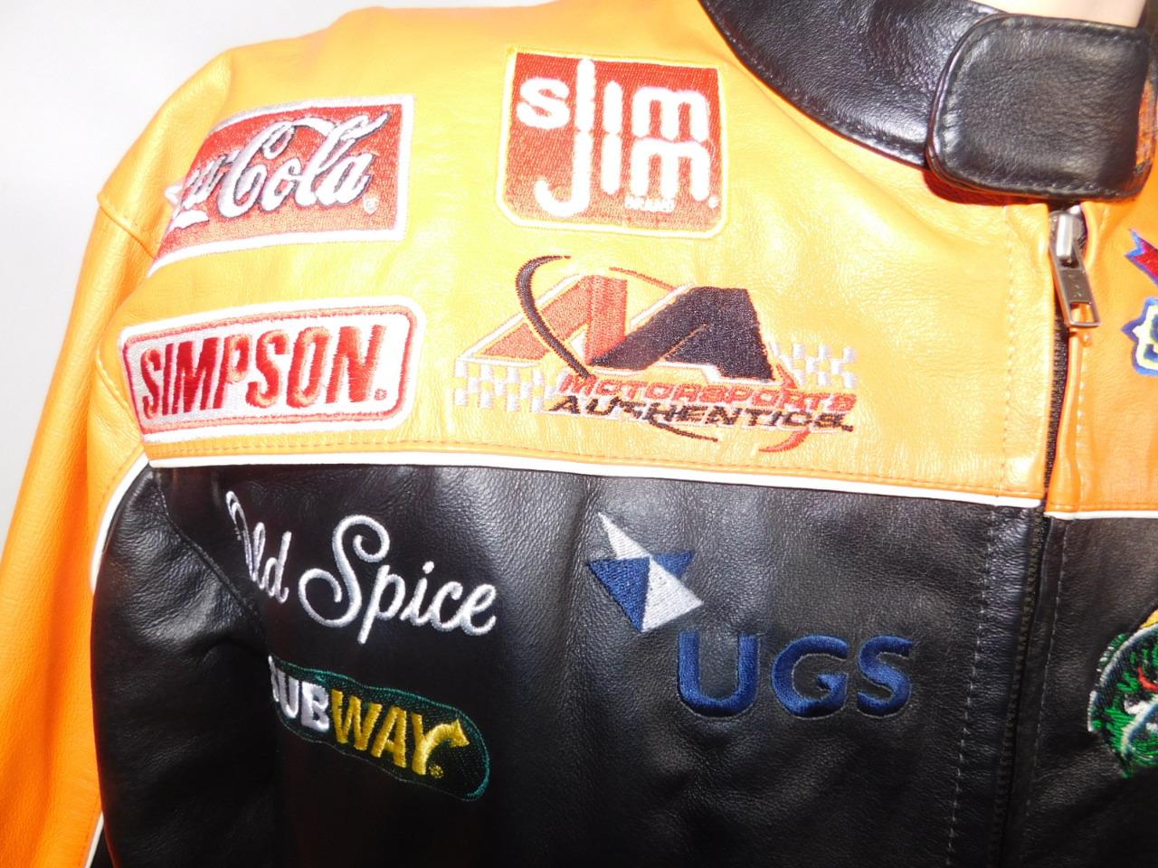 New Tony Stewart 20 Nascar Racing Home Depot Wilsons Leather New Tony Stewart 20 Nascar Racing Home Depot