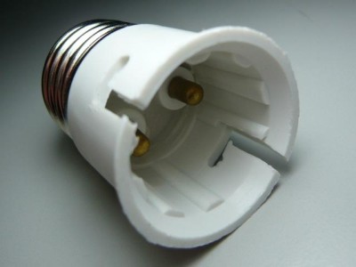 Light Bulbs on Light Bulb Lamp Adapter E27 B22 Bayonet Bc Converter Changer Rv   Ebay